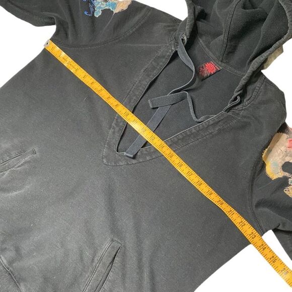 LUCKY BRAND Y2K Vintage Watercolor Floral Hoodie - Picture 12 of 13